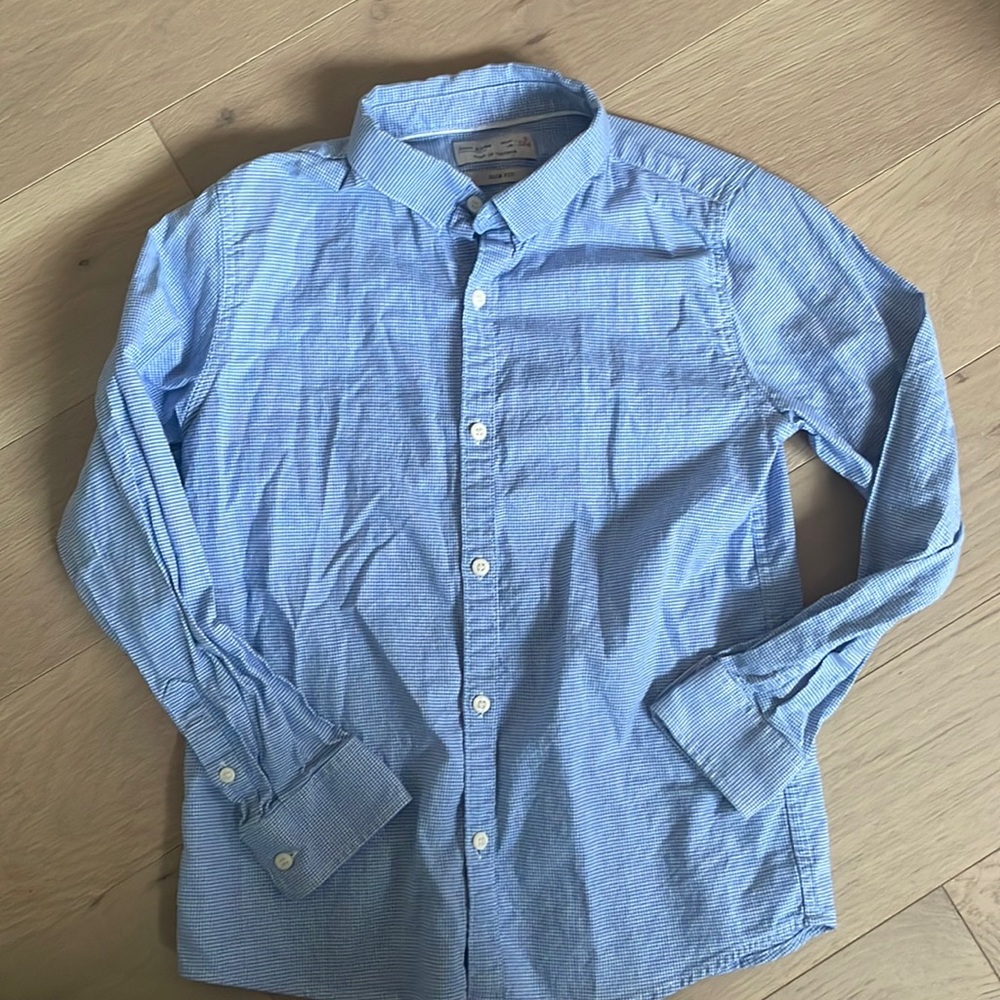 ZARA boys button shirt